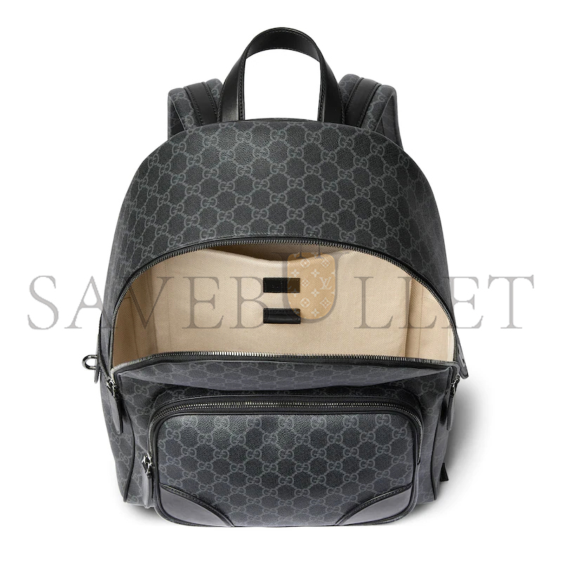 GUCCI GG EMBLEM MEDIUM BACKPACK 821159 (41*31*18cm) GUCCI GG EMBLEM MEDIUM BACKPACK 821159 (41*31*18cm)